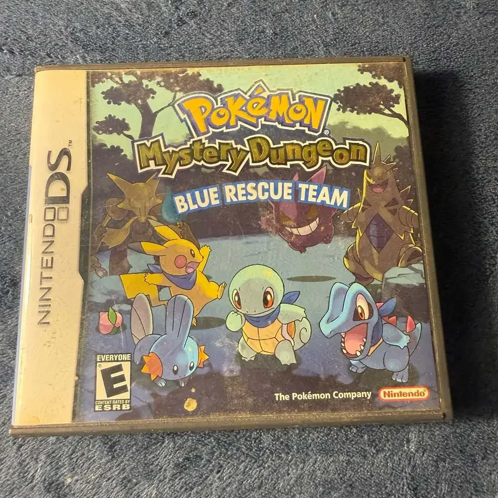Pokémon Mystery Dungeon: Blue Rescue Team - Nintendo DS Game with Case andManual